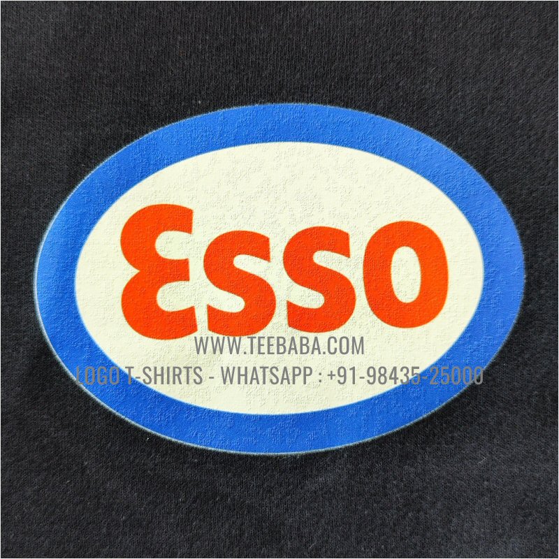 Sweatshirt - 100% Cotton - 300 GSM Fleece Fabric - Logo Digital Print - Navy - Esso