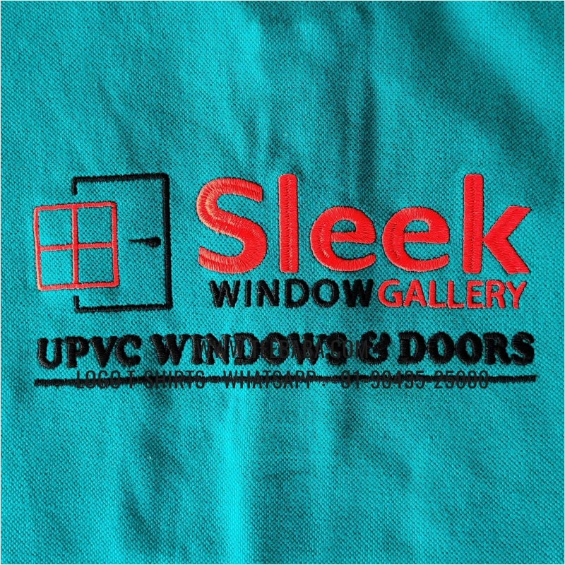 Tipping Collar Polo T-Shirt - 100% Cotton - 240 GSM Thick Pique Airtex Fabric - Logo Embroidery - Reliance Green - Sleek Window