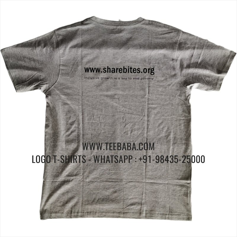 V Neck T-Shirt - 100% Cotton - 180 GSM Bio Washed Fine Single Jersey Fabric - Logo Digital Print - Red - Fitness Squed